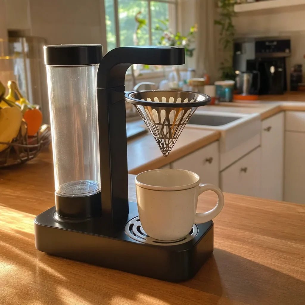 ☕ Programmable Coffee Maker with Digital Timer – Wake Up to Fresh Coffee